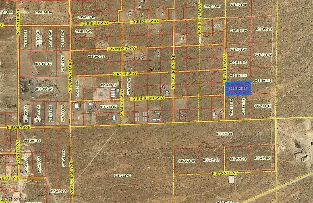 5 Acres of Commercial Land for Sale in Pahrump, Nevada