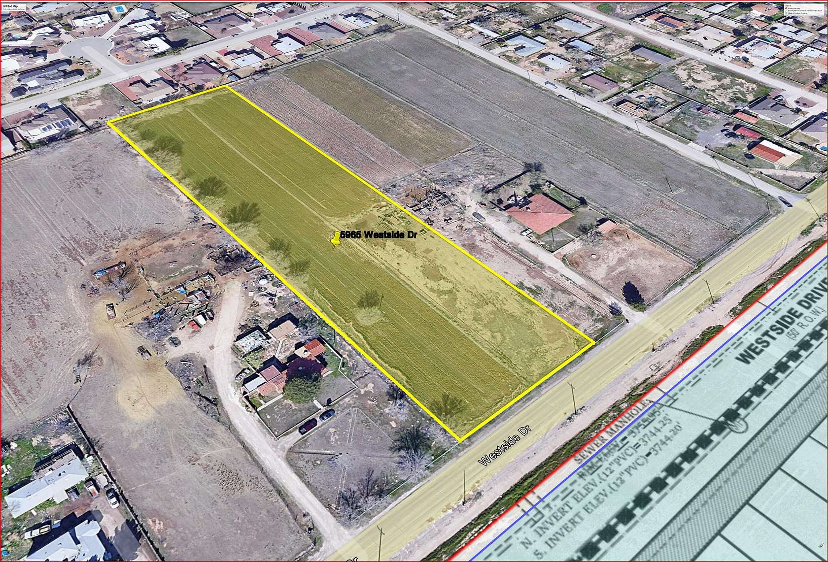 3.5 Acres of Land for Sale in El Paso, Texas