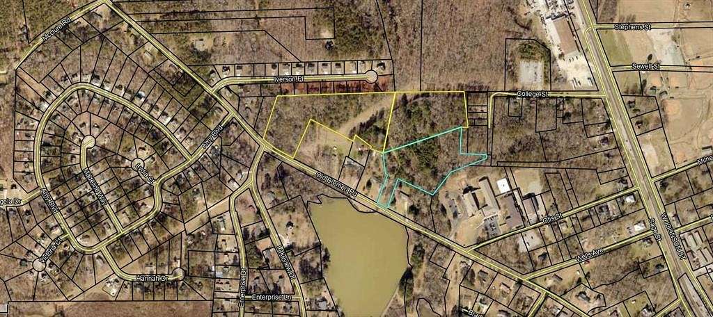 17.19 Acres of Recreational Land for Sale in Temple, Georgia