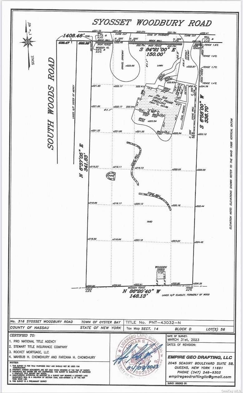 1 Acre of Land for Sale in Woodbury, New York