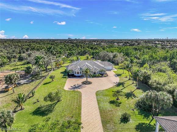 4.6 Acres of Residential Land with Home for Sale in Fort Myers, Florida