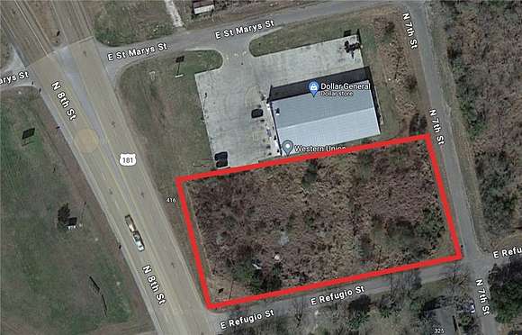 1 Acre of Mixed-Use Land for Sale in Skidmore, Texas