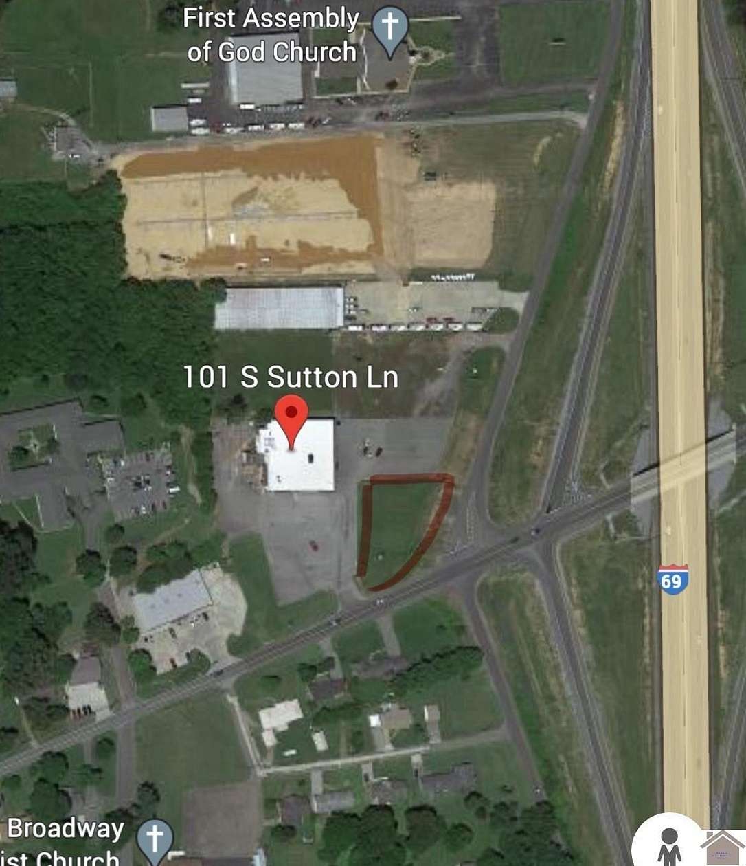 0.78 Acres of Commercial Land for Sale in Mayfield, Kentucky