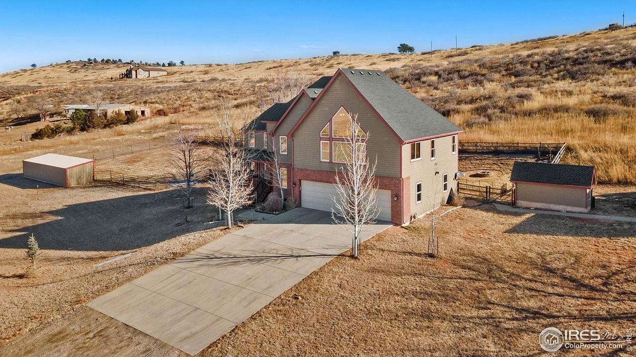 7.3 Acres of Land with Home for Sale in Loveland, Colorado