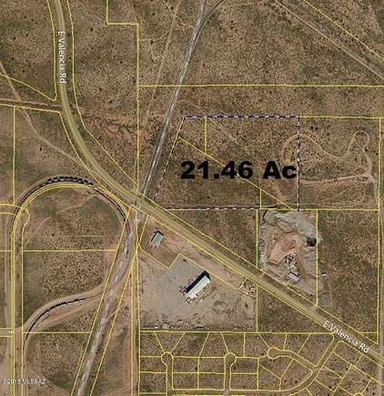 21.5 Acres of Commercial Land for Sale in Tucson, Arizona