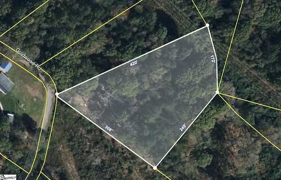 1.59 Acres of Residential Land for Sale in Laurens, South Carolina