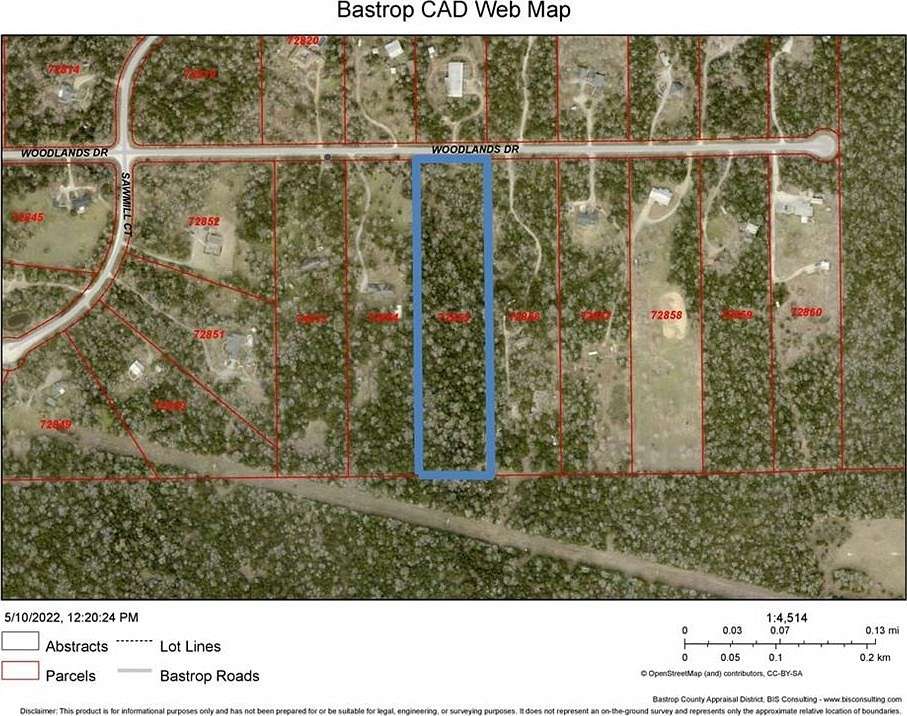 6.7 Acres of Residential Land for Sale in Bastrop, Texas