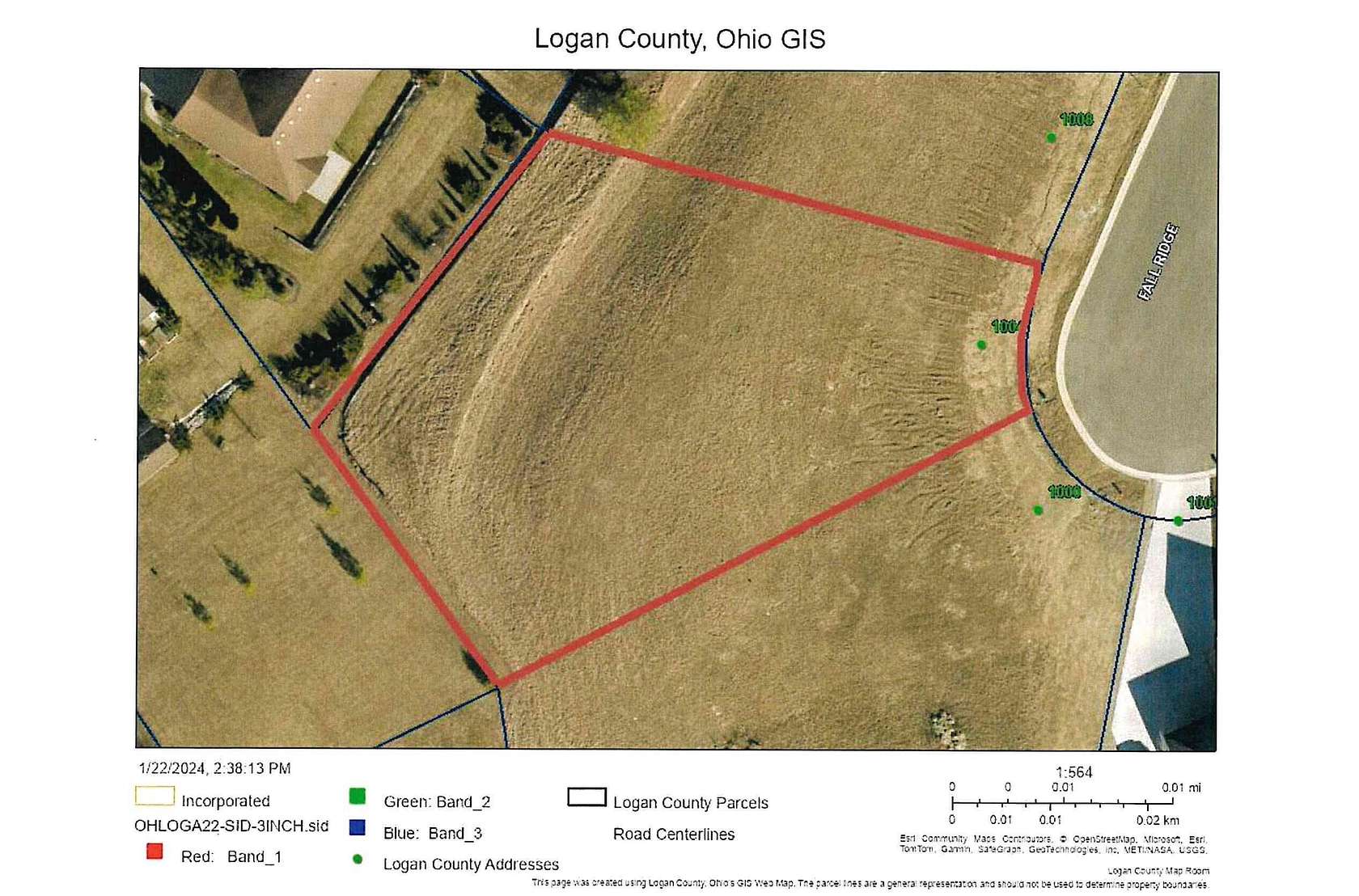 0.59 Acres of Residential Land for Sale in Bellefontaine, Ohio