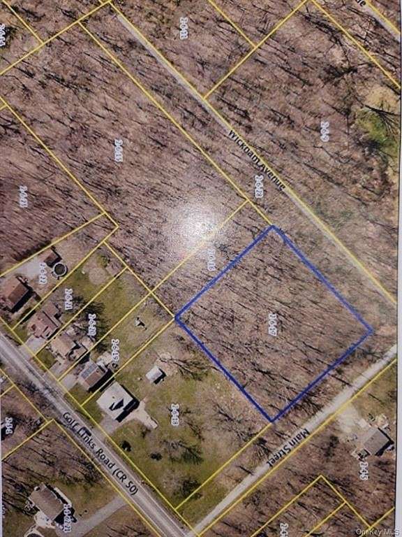 0.87 Acres of Land for Sale in Wawayanda Town, New York