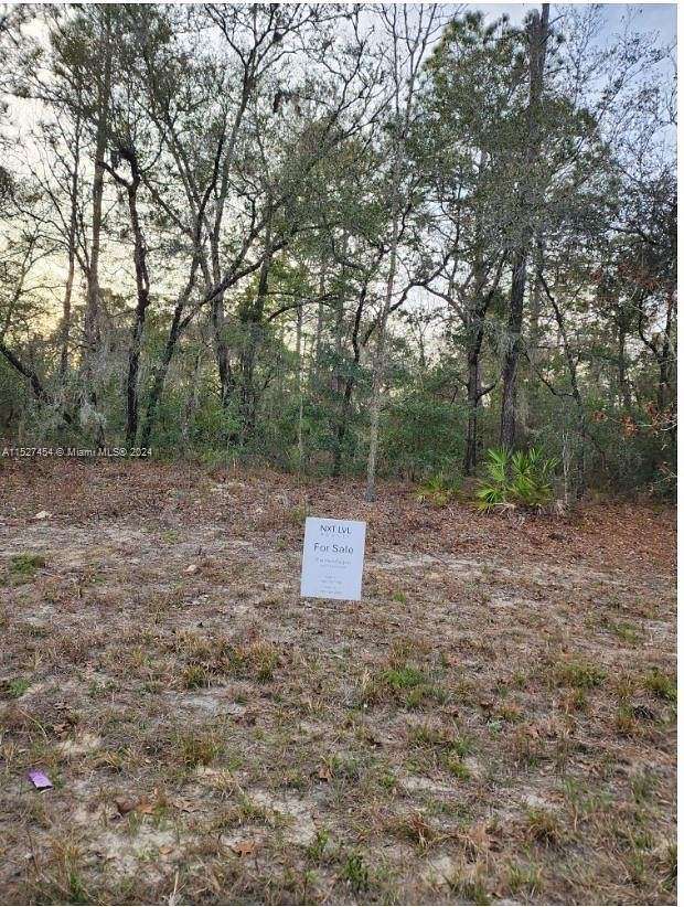 0.17 Acres of Residential Land for Sale in Citrus Springs, Florida