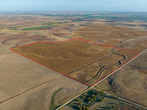 176 Acres of Recreational Land & Farm for Sale in Sylvan Grove, Kansas