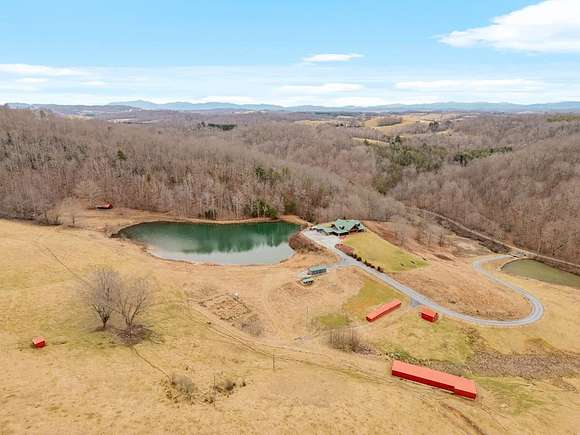88.5 Acres of Recreational Land with Home for Sale in Rural Retreat, Virginia