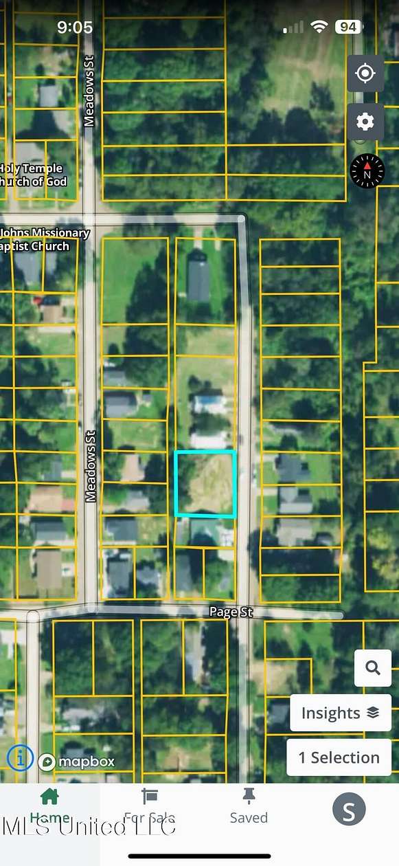 0.22 Acres of Land for Sale in Jackson, Mississippi