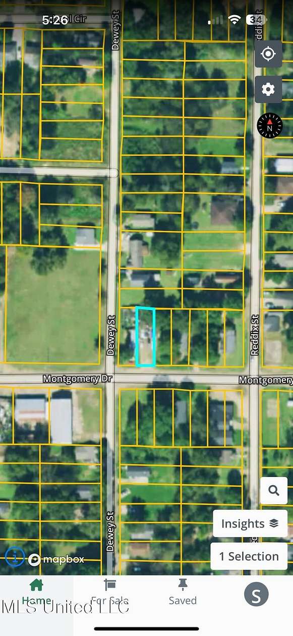 0.13 Acres of Land for Sale in Jackson, Mississippi