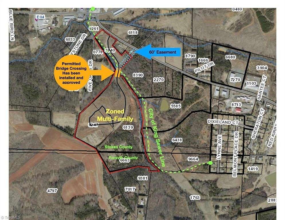 44 Acres of Land for Sale in King, North Carolina