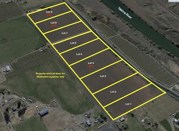 4.9 Acres of Residential Land for Sale in Prosser, Washington