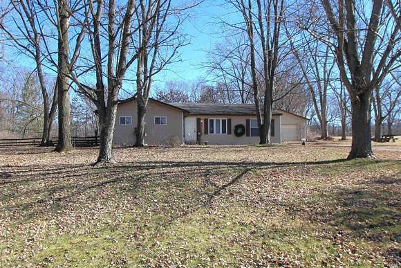 11.8 Acres of Land with Home for Sale in Attica, Indiana