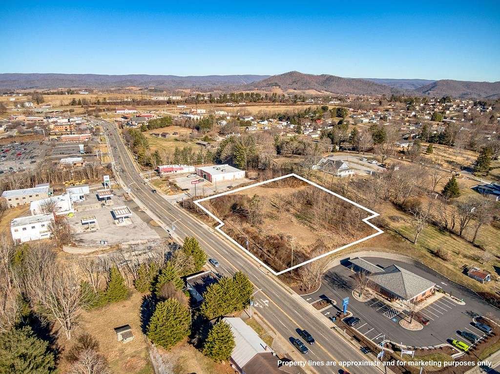 1.4 Acres of Commercial Land for Sale in Wytheville, Virginia