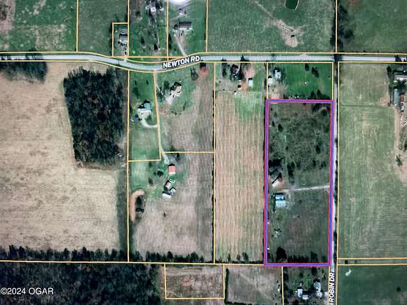 10.4 Acres of Land for Sale in Sarcoxie, Missouri
