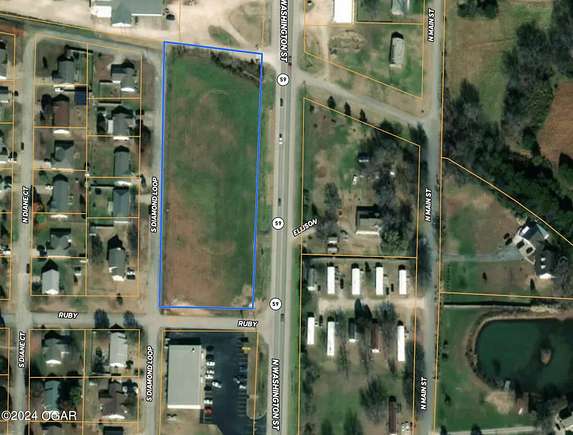 2.6 Acres of Commercial Land for Sale in Diamond, Missouri