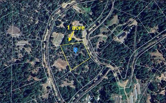 1.02 Acres of Residential Land for Sale in Oak Run, California