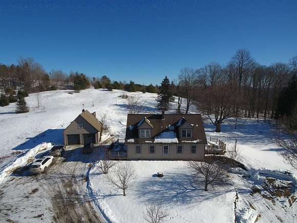 57.5 Acres of Agricultural Land with Home for Sale in Lyndon, Vermont