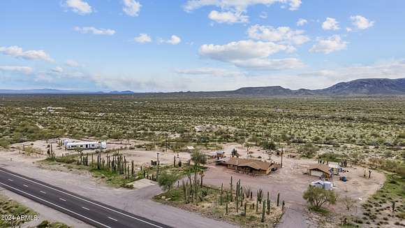 4.99 Acres of Residential Land with Home for Sale in Maricopa, Arizona
