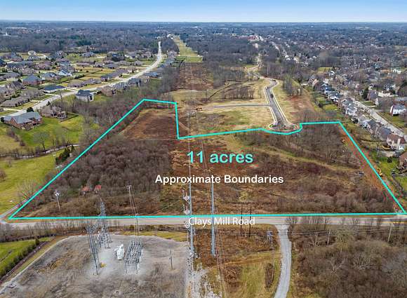 11 Acres of Commercial Land for Sale in Nicholasville, Kentucky