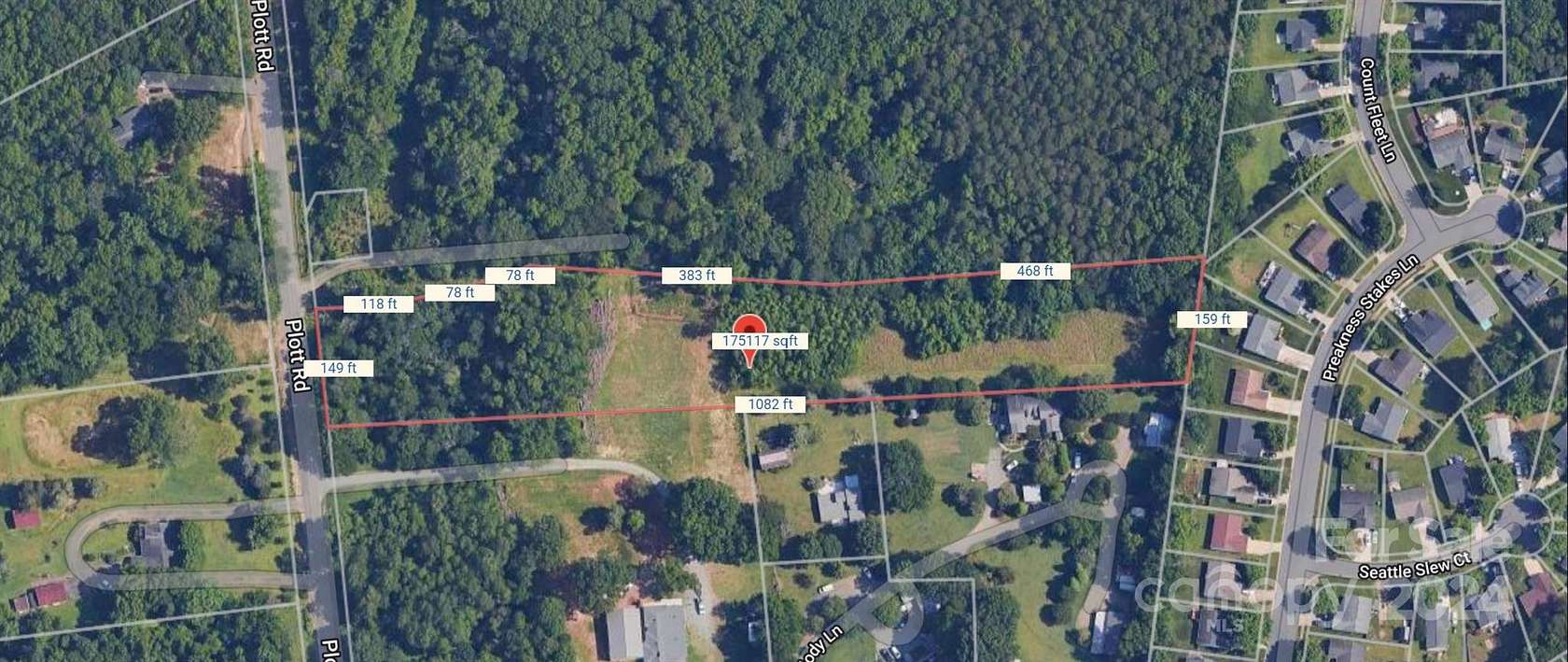 3.9 Acres of Land for Sale in Charlotte, North Carolina