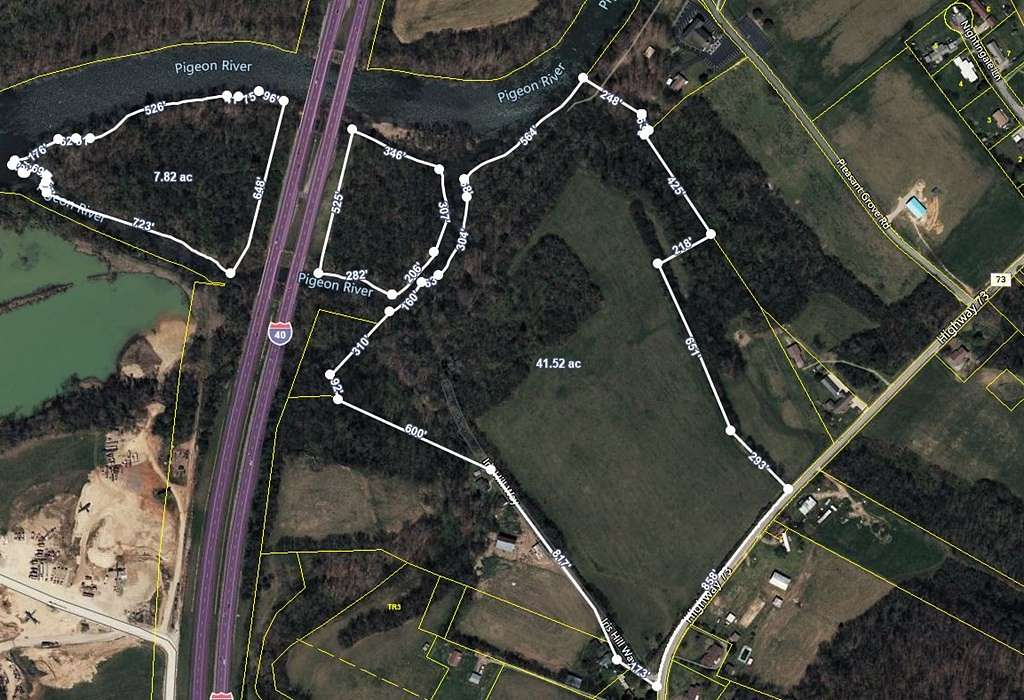 49.1 Acres of Agricultural Land for Sale in Newport, Tennessee