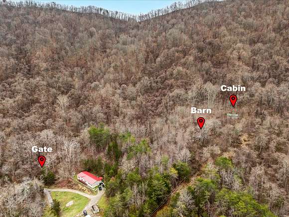 31.6 Acres of Recreational Land for Sale in Thorn Hill, Tennessee