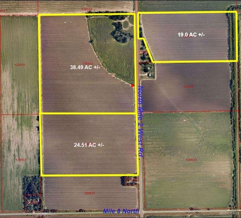 38.5 Acres of Land for Sale in Mercedes, Texas