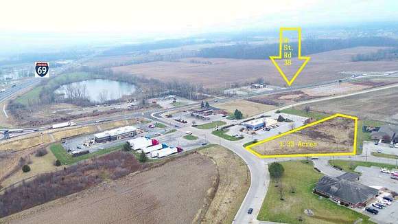 1.3 Acres of Commercial Land for Sale in Pendleton, Indiana