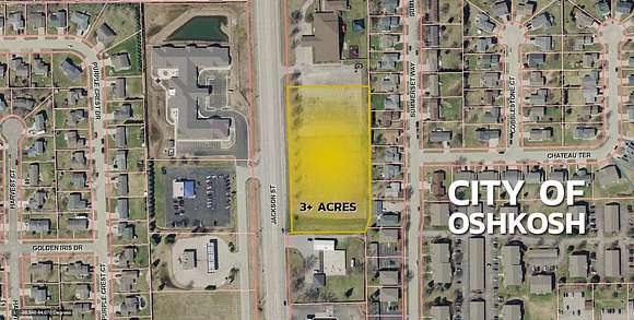 3.1 Acres of Commercial Land for Sale in Oshkosh, Wisconsin