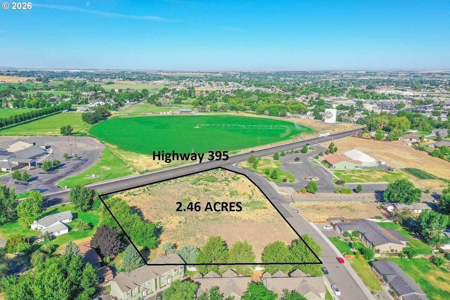 2.46 Acres of Commercial Land for Sale in Hermiston, Oregon