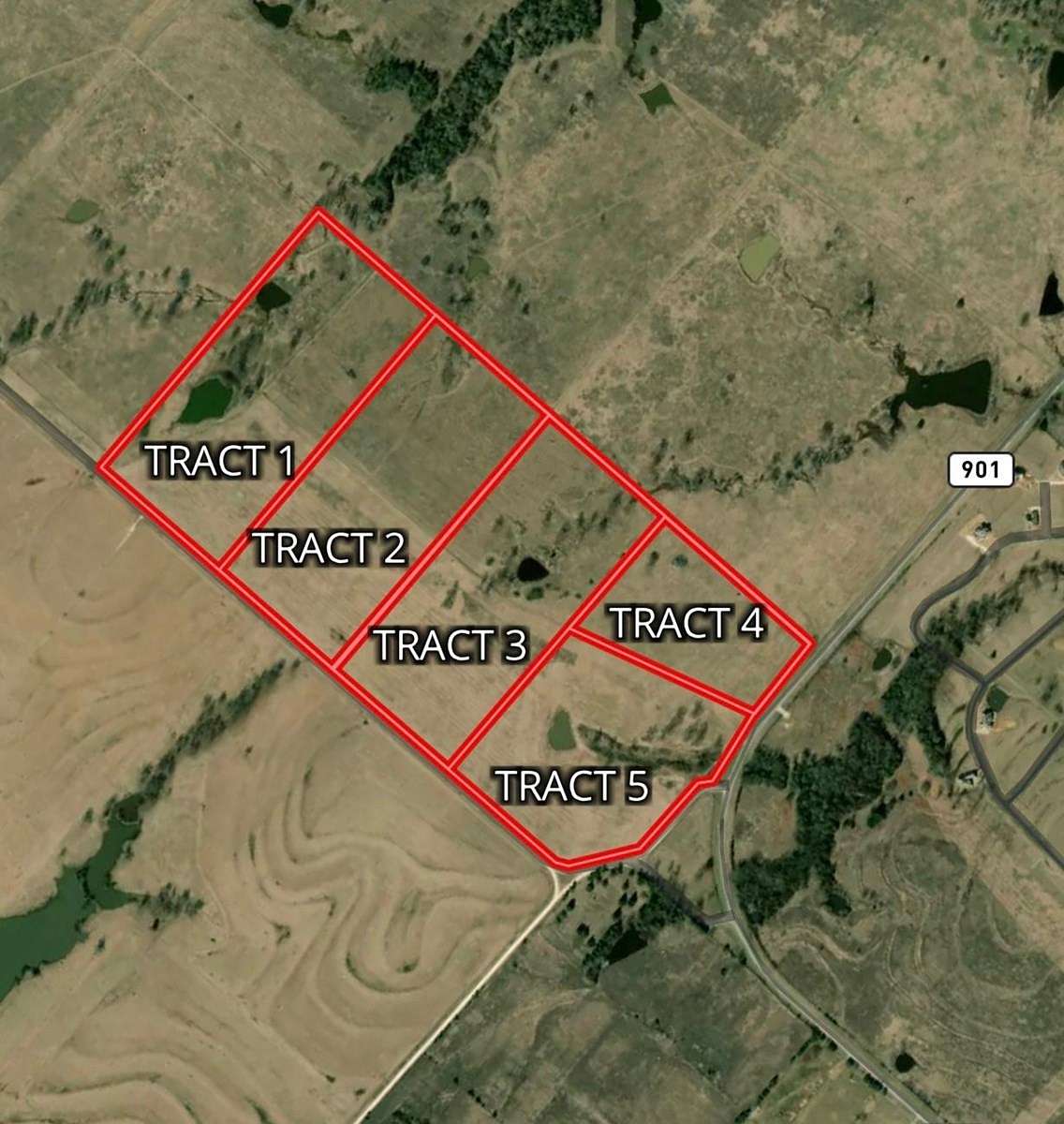 30 Acres of Recreational Land & Farm for Sale in Gordonville, Texas