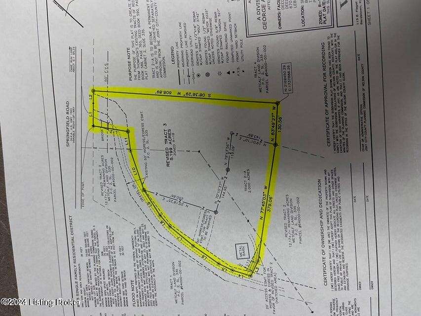 5.2 Acres of Residential Land for Sale in Bardstown, Kentucky