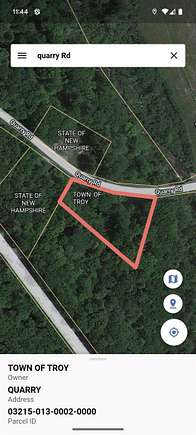 0.69 Acres of Mixed-Use Land for Sale in Troy, New Hampshire