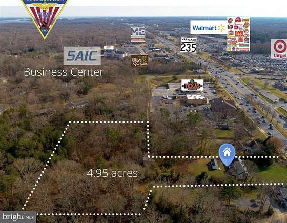 5 Acres of Improved Commercial Land for Sale in California, Maryland