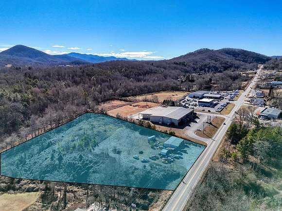 5 Acres of Improved Commercial Land for Sale in Hayesville, North Carolina