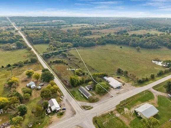 5 Acres of Improved Mixed-Use Land for Sale in Bluejacket, Oklahoma