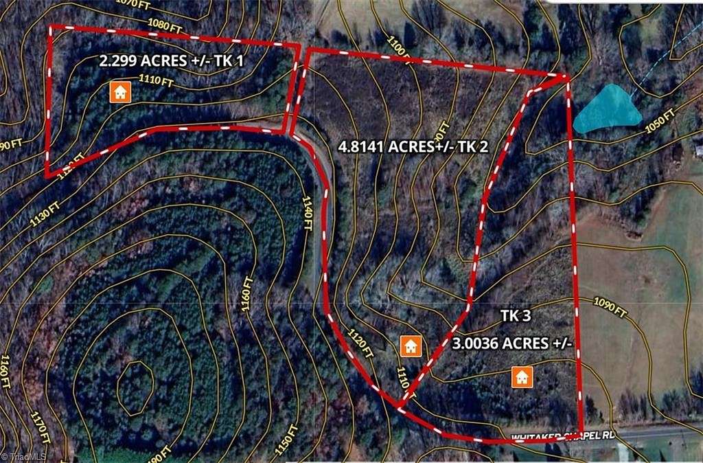 2.3 Acres of Residential Land for Sale in Pilot Mountain, North Carolina