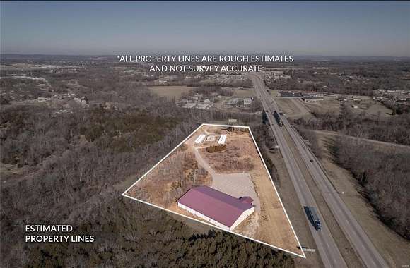 7.1 Acres of Improved Commercial Land for Sale in Park Hills, Missouri