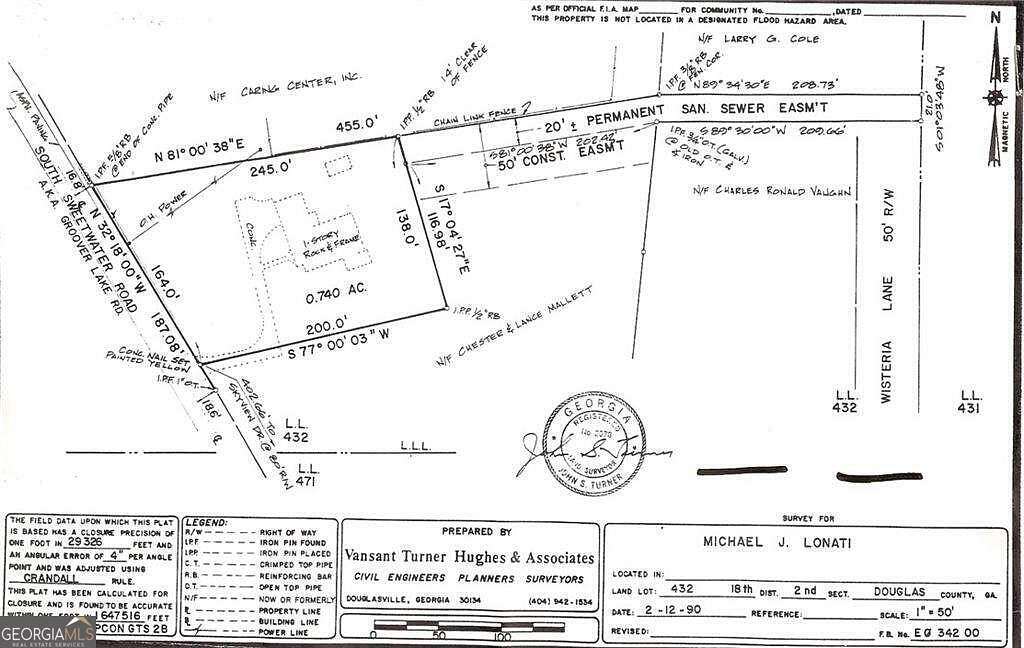 0.74 Acres of Land for Sale in Lithia Springs, Georgia