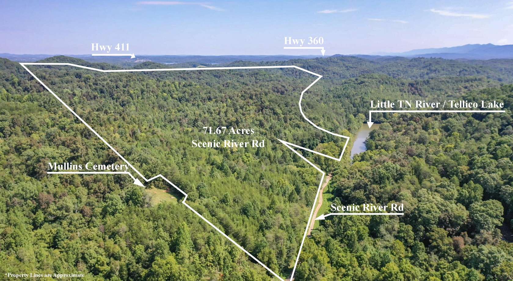71.7 Acres of Land for Sale in Madisonville, Tennessee