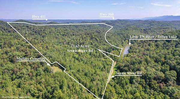 71.7 Acres of Land for Sale in Madisonville, Tennessee