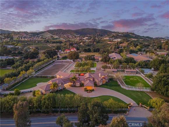 5.12 Acres of Land with Home for Sale in Murrieta, California