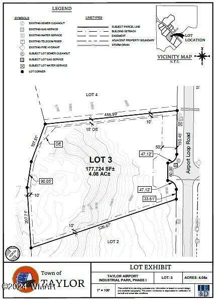 4.1 Acres of Commercial Land for Sale in Taylor, Arizona