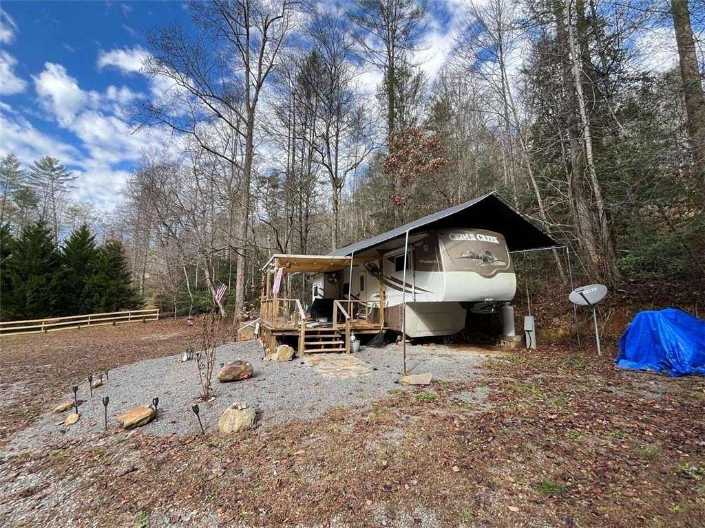 9 Acres of Residential Land with Home for Sale in Ellijay, Georgia