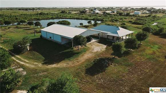 36.7 Acres of Agricultural Land with Home for Sale in Palacios, Texas